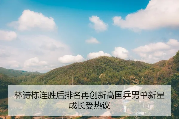 林诗栋连胜后排名再创新高国乒男单新星成长受热议